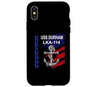 Veterans Day Amphibious Cargo Ship USS Durham LKA-114 Case for iPhone X/XS