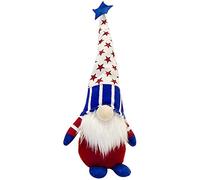 Veterans Day Holiday Decorations Patriotic Gnomes Plush Handmade Swedish Tomte Plush For Doll Election 4th Of July Gift Kids Gift Home Holiday Tabletop Valentine's Day Faceless Doll