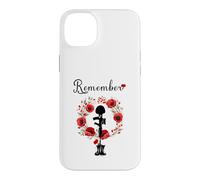 Veterans Day, Red Poppy, Flanders Field, Remember Case for iPhone 14 Plus