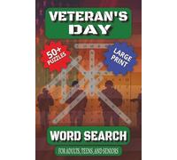 Veteran's Day Word Search: A Veteran's Day Themed Word Find Puzzle Book for Adults, Teens, and Seniors
