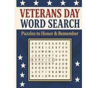 Veterans Day Word Search: Puzzles to Honor & Remember
