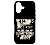 Veterans Ordinary People Extraordinary Sacrifice Veteran Case for iPhone 17