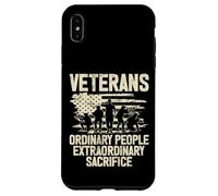Veterans Ordinary People Extraordinary Sacrifice Veteran Case for iPhone XS Max