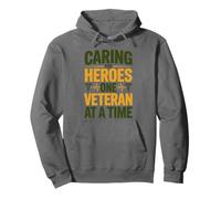 Veterans VA Nurse Quote for Military Corp Nursing Pullover Hoodie