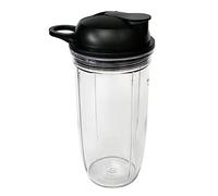 Veterger Replacement Parts Cup with to-Go Lid,Compatible with NutriBullet Blender Combo, NutriBullet Pro 1000 and NutriBullet Select 2.0 (24oz)