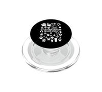 Veterinarian All Patients Are Special Animal Paws PopSockets PopGrip for MagSafe