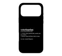 Veterinarian Dictionary Funny Pet Care Case for iPhone 17 Pro Max
