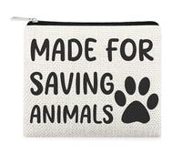Veterinarian Gift Vet Tech Coin Purses for Women Animal Rescue Gifts Veterinary Technician Coin Wallet Pouch for Dog Lover Medical Graduate Dog Doctor Animal Lover Christmas Birthday Wallet Pouch