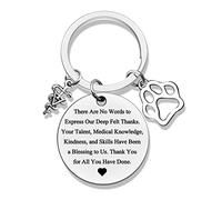 Veterinarian Gift Veterinarian Key ring Appreciation Gift for Medical Veterinary Practitioner Vet Tech Week Gifts Veterinary Medicine Future Veterinarian Nurse Vet Student Birthday Graduation Gift
