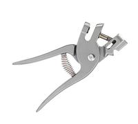 Veterinary Animal Ear Notching Tool - Spring Loaded Pig Ear Punch Pliers for Farm Animal Identification