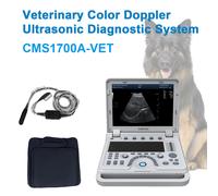 Veterinary Animal use CMS1700A Vet Color Portable Ultrasound Scanner 7.5M Rectal