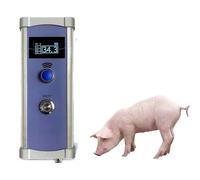Veterinary Backfat Thickness Meter, Veterinary Pig Back Fat Measure Tester with 1.3 Inch LCD Display, 4-40mm Measurement Range & 3-Layer Thickness Measurement, for Livestock Farms