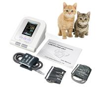 Veterinary Blood Pressure Monitor for Pets, Compact Design, 2.8 Inch Color LCD, 100 Sets Data Storage, Includes 3 Cuffs for Dogs and Cats