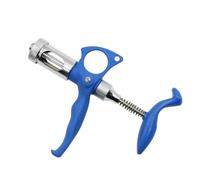 Veterinary Continuous Dosing Device 1 Pc 5ML Chicken Automatic Double-needle Poultry Farming Pox Needle Continuous Inoculation Syringe Tools Supplies