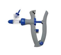 Veterinary Continuous Dosing Device 2ml/5ml Automatic Syringe Veterinary Tools Medicine Feeder Chicken Pig Bull Sheep Poultry Continuous Vaccine(2ML)