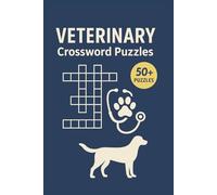 Veterinary Crossword Puzzles: Veterinary Crossword Puzzles: Crossword Puzzles with Easy to Read Print about Veterinary, Medicine, Animals and more | ... Gift for Vacations, Holidays and Relaxation