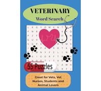 Veterinary Gifts| Veterinary Word Search for Adults: 55 Large Print Veterinary Medicine & Animal Care Puzzles with Solutions: Word Search for Vets, ... ,Free Time| Lunch break| Veterinary Gif