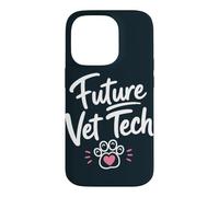 Veterinary Medicine Future Vet Tech School Case for iPhone 14 Pro