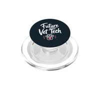 Veterinary Medicine Future Vet Tech School PopSockets PopGrip for MagSafe