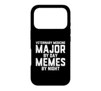 Veterinary Medicine Major By Day Memes By Night Veterinarian Case for iPhone 17 Pro