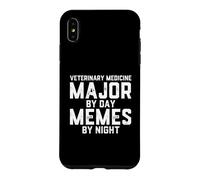 Veterinary Medicine Major By Day Memes By Night Veterinarian Case for iPhone XS Max