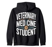 Veterinary Medicine Student Vet School Zip Hoodie