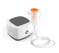 Veterinary Nebulizer for Pets - Portable Compression Atomizer with Silicone Masks and Adjustable Atomization Rate for Cats and Dogs