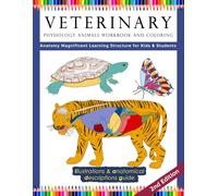 Veterinary Physiology Animals Workbook and Coloring
