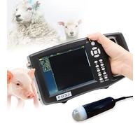 Veterinary Portable Ultrasound Scanner Kit with 3.5MHz Probe and 5.6-Inch LED Display for Pig and Sheep Pregnancy Testing