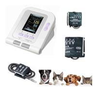 Veterinary Pulse Oximeter，Desktop Veterinary Equipment, Digital Veterinary Blood Pressure Monitor Cuff, Dog/Cat/Pets Animal Care, 3 Mode 3 Cuffs Electronic Sphygmomanometer