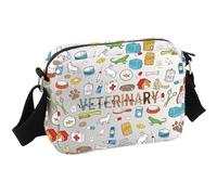Veterinary Receptionist Crossbody Bag Veterinarian Appreciation Gift Animal Rescue Gift Vet Tech Survival Kit (Vet Receptionist HKB EU)