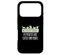 Veterinary Receptionist My Patients Are Cuter Than Yours Case for iPhone 17 Pro