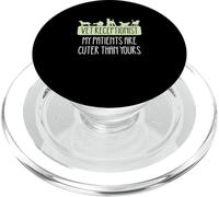 Veterinary Receptionist My Patients Are Cuter Than Yours PopSockets PopGrip for MagSafe