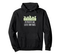 Veterinary Receptionist My Patients Are Cuter Than Yours Pullover Hoodie