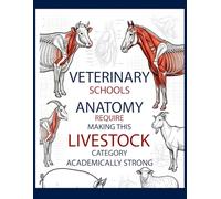 veterinary schools require livestock anatomy, making this category academically strong: Farm Animal Anatomy Study Guide with Self-Test Labeling ... Students and Animal Science Learners