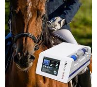 Veterinary Shock Wave Machine, Shockwave Therapy Machine for Horses, 10~300 MJ Energy Regulation, Accelerate Tissue Repair, Relieve Acute and Chronic Pain, for Animal