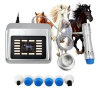 Veterinary Shockwave Therapy Device for Animal Muscle Pain Relief, with Multiple Massage Heads