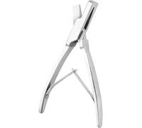 Veterinary Stainless Steel Ear Notch Pliers V-Shaped Ear Marking Pliers Ear Hole Marking Pliers for Farm Pigs VShape