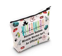 Veterinary Technician Cosmetic Bag Vet Tech Makeup Zipper Pouch Vet Tech Grad Gift New Vet Gift (Veterinary Bag)
