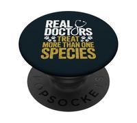 Veterinary Technician Doctor Vet Tech Animal Clinic PopSockets Adhesive PopGrip