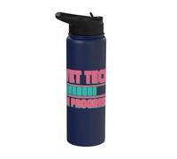 Veterinary Technician School Future Vet Tech Stainless Steel Insulated Water Bottle