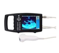 Veterinary Ultrasound Machine, 3.5MHz B Scanner for Pregnancy Detection in Animals, 5.6" LED Display for Farm Use