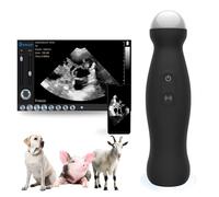 Veterinary Ultrasound Machine for Android, Portable Handheld Scanner with 3.5MHZ Probe for Pregnancy Detection in Pigs, Dogs, and Sheep