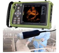 Veterinary Ultrasound Scanner Kit For Pig, Sheep Portable Vet Handheld Scanner B-Ultra Sound Lightweight Ultrasound With 3.5Mhz Waterproof Probe For Farm Animals Pregnancy
