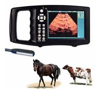 Veterinary Ultrasound Scanner Kit - Portable B-Ultrasound Machine with 4 Pseudo Colors and 5.6-Inch Color Screen for Pregnancy Care