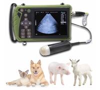 Veterinary Ultrasound Scanner Kit - Portable HD Pregnancy Test Machine B-Ultrasound Scanner for Farm Animals Pregnancy for Sheep Dog Cat and Pig Estimate The Number Of Fetuses, Fetal Heart Beat