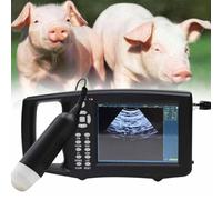 Veterinary Ultrasound Scanner Kit, Portable Ultrasound Scanner Veterinary, Multi-Function Veterinary Ultrasound Machine, B-Ultrasound Scanner for Farm Animals Pig Goat Pregnancy MechanicalProbe