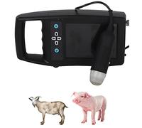 Veterinary Ultrasound Scanner, Portable B-Ultrasound Machine with Waterproof Mechanical Probe for Pregnancy Inspection in Pigs and Sheep