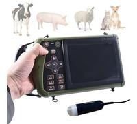 Veterinary Ultrasound Scanner, Portable B-Ultrasound Scanner with 3.5MHz Probe, Veterinary Pregnancy Diagnostic with 5.6 in LED Display, for Imaging Pregnant Pigs, Sheep, Dogs, Cats