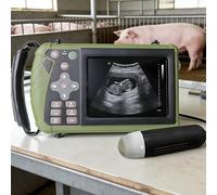 Veterinary Ultrasound Scanner Portable Handheld Pregnancy Detection Machine for Pigs, Sheep, Goats, Dogs, Cats, Snakes - 3.5MHz Probe for High Frequency Analysis